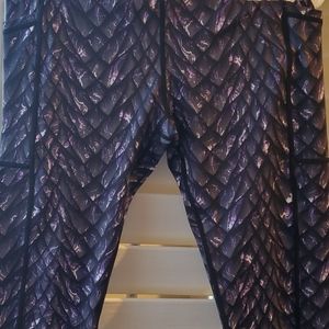 Dragon scale Med. CVG capris
